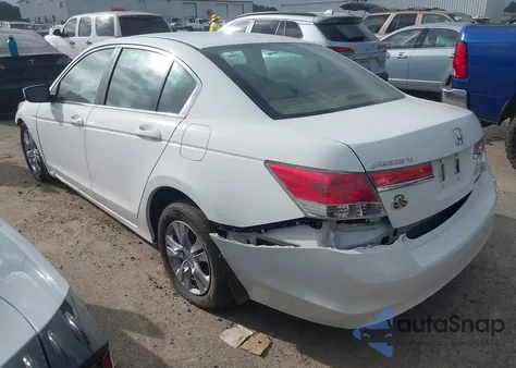 2012 Honda Accord 2.4 Se из США, поврежденный, VIN 1HGCP2F63CA177805